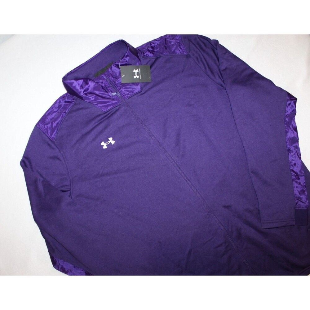 Under Armour Men's Full Zip Up Medium Weight Jacket Purple NWT SZ 3XL